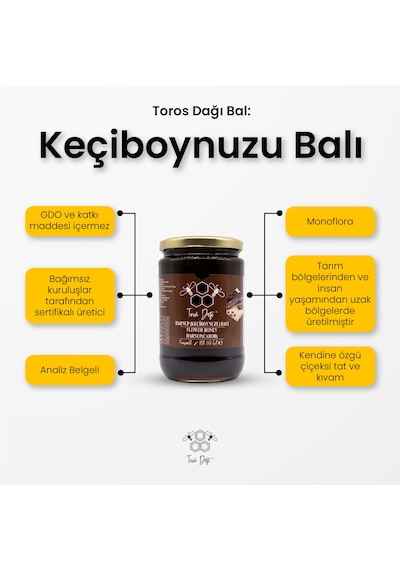 Toros Dağı Keçiboynuzu Balı 860 G