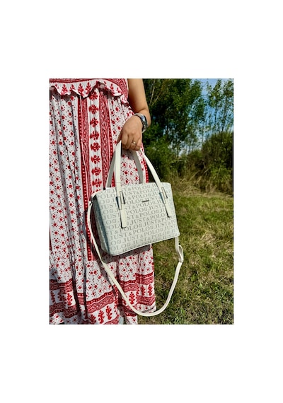 Just Polo Kadın El Ve Omuz Çantası 2066mh Düz Beyaz 06779999