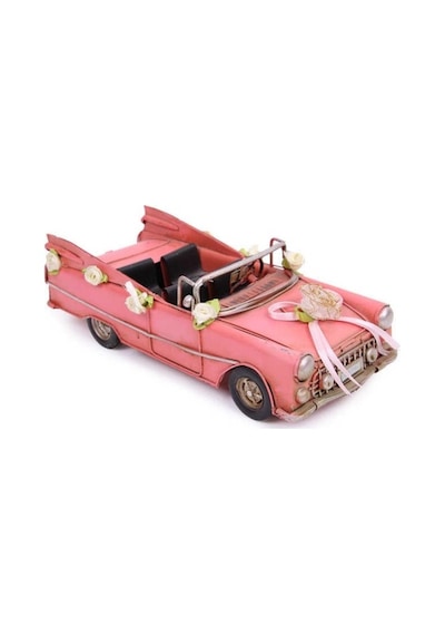 Dekoratif Metal Vintage Gelin Arabası Klasik Chevrolet Araba 24 C