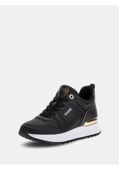 Guess Kadın Spor Ayakkabı Fl8ddyele12 Siyah