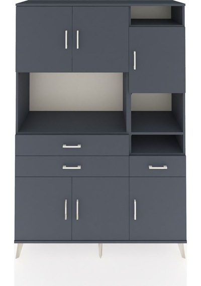 Hyperion Dolap 10 Raflı 3 Çekmeceli 6 Kapaklı 132x44x195 Antrasit-antrasit/antrasit Antrasıt/antrasıt - Antrasıt Hyperion Dolap 10 Raflı 3 Çekmeceli 6 Kapaklı 132x44x195 Antrasit-antrasit/antrasit Antrasıt/antrasıt - Antrasıt