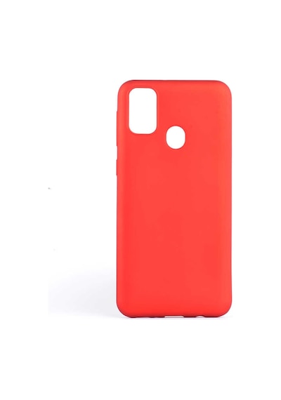 Ekılıf - Samsung Galaxy M21 Uyumlu Kılıf Mat Soft Premier Silikon Kapak - Lacivert