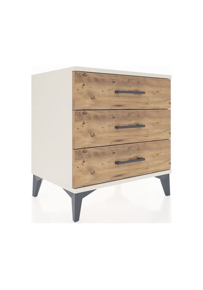 Hyperion Komodin 3 Çekmeceli 60x44x64 Aytaşı-çam Aytaşı