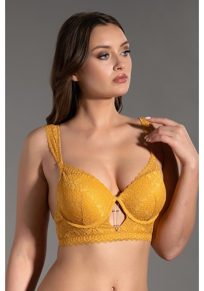 New Bra 3014 Destekli Dantelli Sütyen 001
