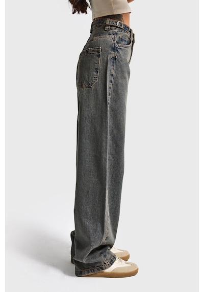 Itsbasic Kadın T.kot Rengi Lotus 2w5-134 Baggy Fit İç Boy 83cm %100 Koton Denim Jean Itsbasic Kadın T.kot Rengi Lotus 2w5-134 Baggy Fit İç Boy 83cm %100 Koton Denim Jean