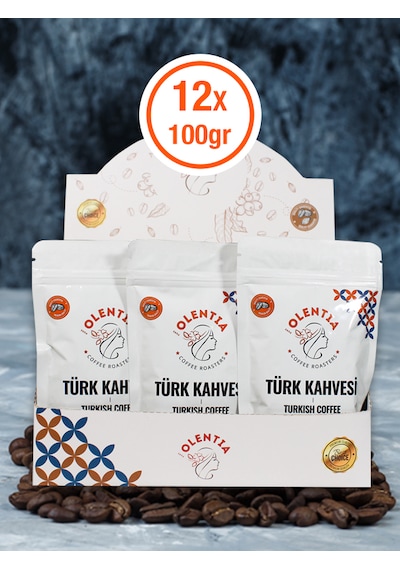 Pure Olentia Geleneksel Türk Kahvesi 12 x 100 G