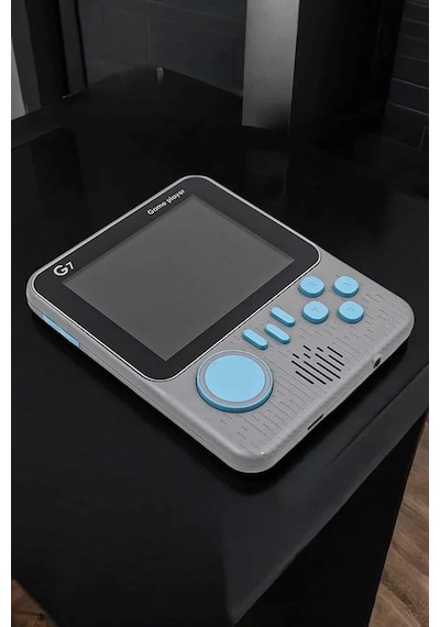 Mey İthalat Mini Atari El Atarisi 3.5 İnç Ekran Çift Konsol 666 Adet Retro Oyun Gameboy El Atarisi