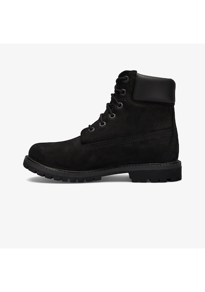 Timberland 6 Inch Lace Up Waterproof Kadın Siyah Bot Düz Tb08658a0011 Siyah