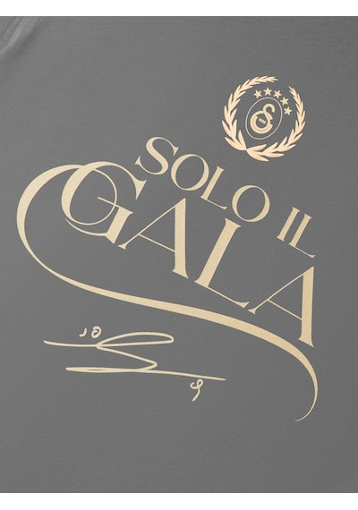Gsstore Galatasaray Solo Il Gala Erkek T-shirt E251550 Antrasit