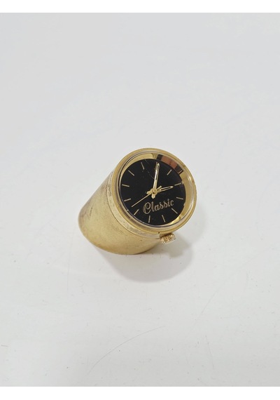Classic Antika Kağıt Ağırlığı Kurmalı Masa Saati 31mm Çok Renkli