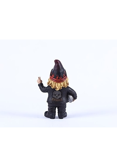 Gift Ltd. Kadın Bisikletçi Cücesi Kasklı - Gnomad Heykeli