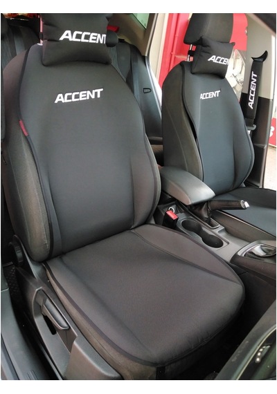 Hyundaı Accent Nakışlı Ön Ikili Oto Koltuk Kılıfı
