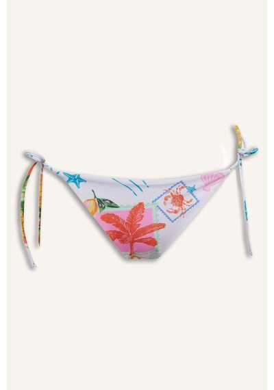 Defacto Regular Fıt Desenli Bikini Alt F5895ax26hswt16 Beyaz-wt16