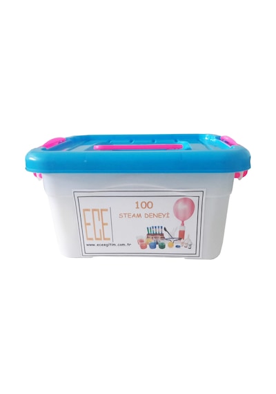 ECE 100 STEAM Deneyi Tek Kutu 100 Deney Fen Bilimleri Videolu Anlatım