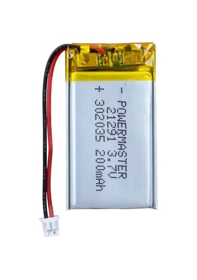 Sh Powermaster 302035 3.7 Volt 200 Mah Lityum Polimer Pil Najmaddin