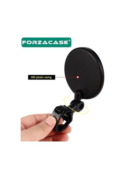 2 Adet Geniş Açılı Elektrikli Bisiklet Scooter Dikiz Aynası 8 Cm Çap - Fc619