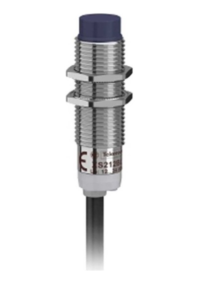 Telemecanique Xs212blpal5 Endüktif Sensör Xs2 M12 - U41,3mm - Pirinç - Sn4mm - 12..24vdc - Kablo 5m