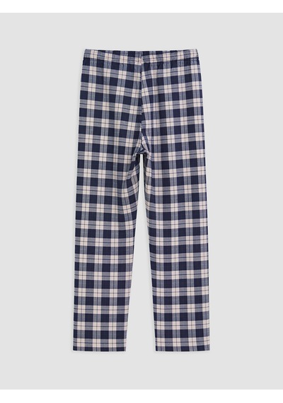 LC Waikiki Lc Waıkıkı Gri Regular Fit Ekose Erkek Pijama Alt