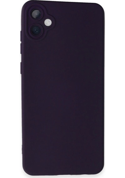 Newface - 117 - Samsung Galaxy Uyumlu A05 Kılıf Nano İçi Kadife Silikon - Aconcept - - Mor