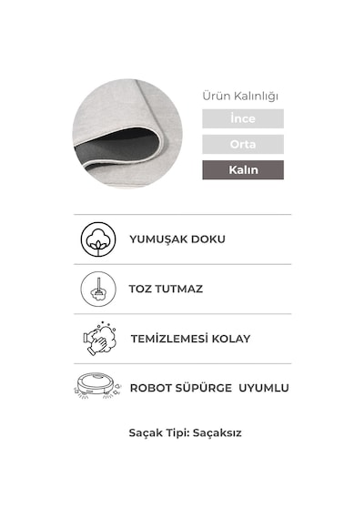 Puffy Yumuşak Peluş Post Halı Kaymaz,yıkanabilir,antre,hol,giyinme Odası, Makyaj Masası Halısı Gri