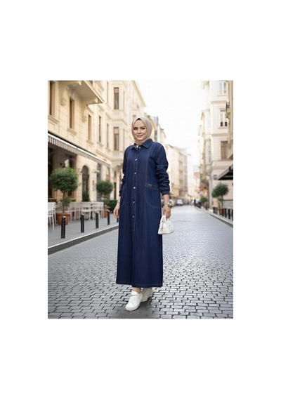 Hb Harma Time Butik Kadın Düğmeli Cepli Kar Yıkamalı Denim Lacivert Kot Kap Lacivert Lacivert Hb Harma Time Butik Kadın Düğmeli Cepli Kar Yıkamalı Denim Lacivert Kot Kap Lacivert Lacivert