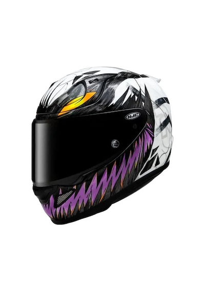 Hjc Rpha12 Anti Venom 2 Mc8 Kapalı Motosiklet Kaskı M Çok Renkli