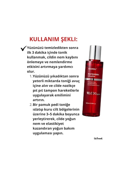 Medipeel Phyto Exosome Pdrn Lifting Shot Toner 130 Ml Pdrn İçeren Peptitli Lifting Tonik