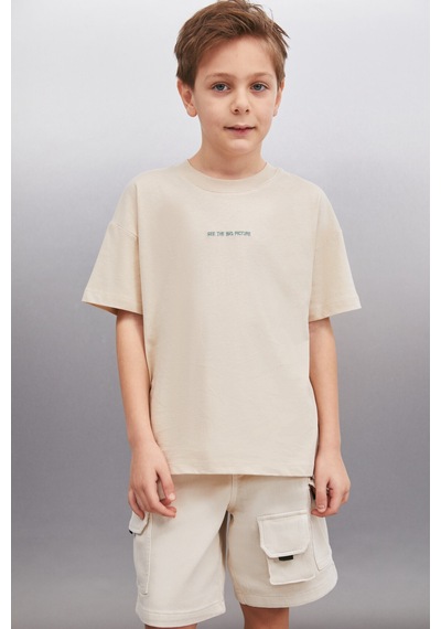 Grimelange ANATOLE Erkek Bej T-Shirt