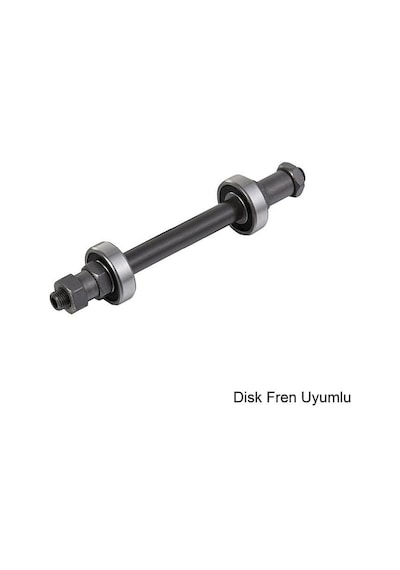 Doğa Rulmanlı Delikli/qr Disk Fren Uyumlu Arka Mil 146mm/11.5mm/74mm Mıl204 Çok Renkli