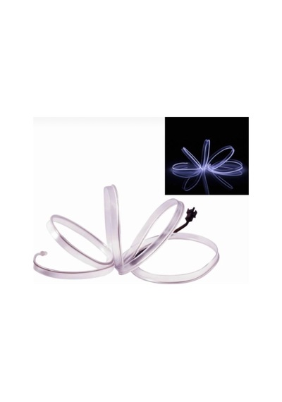 Araç Içi Neon Şerit Led 3 Metre Beyaz  (Torpido Ledi)  (527438801)