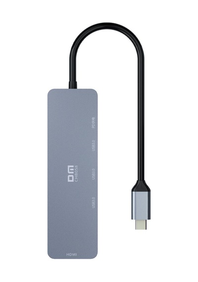 DM CHB058 Type-C to 4K HDMI 3*USB 3.0 PD Hub Dönüştürücü