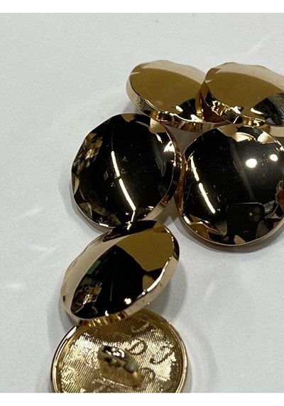 Metal Düğme/trençkot Ceket Boyu/ 6 Lı Set/2,3 Cm/jx015/gold