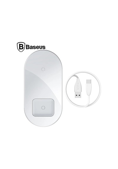 Baseus Simple 2in1 Kablosuz Wireless Şarj 18w iPhone Uyumlus+ipods- 5775