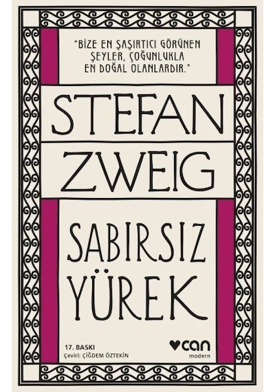 Sabırsız Yürek - Stefan Zweig - Can Yayınları
