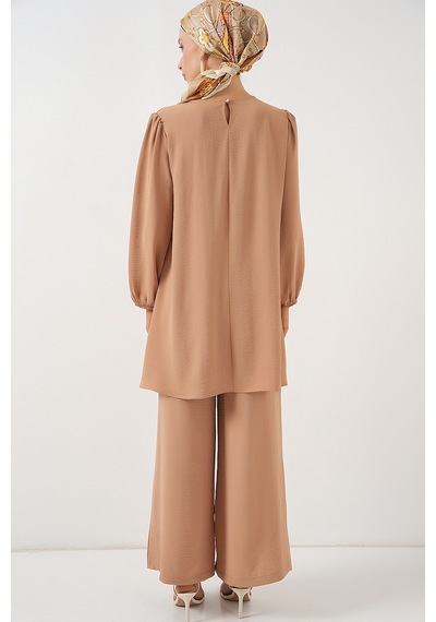 Bigdart Ayrobin Tunik Pantolon Alt Üst Takım 6712 - Vizon Diğer