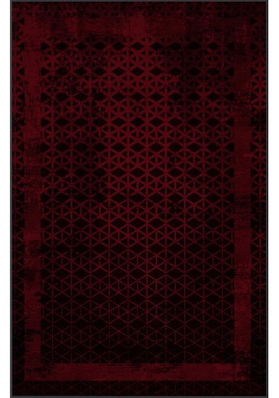 Rovigo Home Dijital Baskı Yıkanabilir Kaymaz Taban Salon Halısı RVG0185-SD832 Çok Renkli