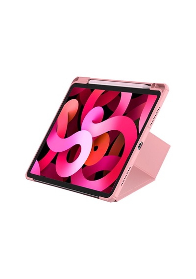 Baseus Minimalist Apple İpad Uyumlu Air 13" Tablet Kılıfı - Pembe Kapaklı Kılıf