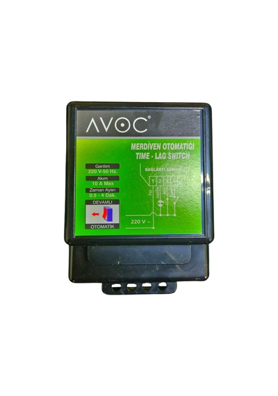 Avoc Merdiven Otomatiği Anahtarlı 2000w-10a