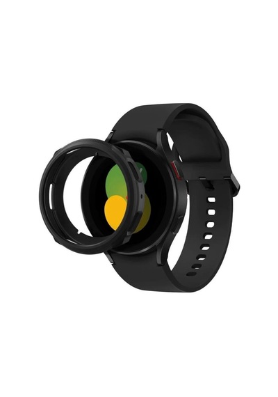 Spigen Galaxy Watch 5/4 44mm İle Uyumlu Kılıf Liquid Air Matte Black