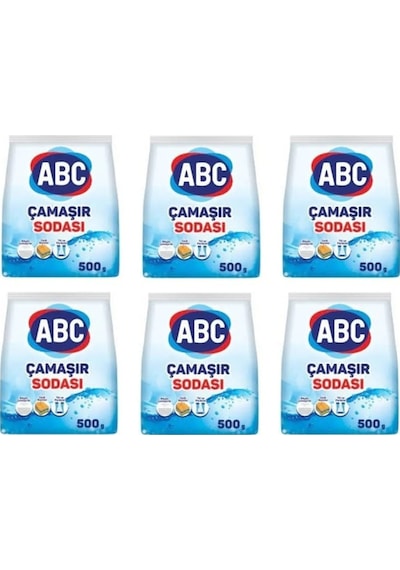 Çamaşır Sodası 500 Gr. X 6 Adet