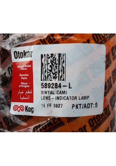 Land Rover Defender Sinyal Lamba Camı Sarı Otokar 589284-l