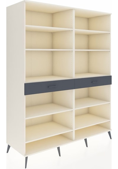 Kronos Gardrop 10 Raflı 2 Çekmeceli 176x59x221 Aytaşı-aytaşı/antrasit Aytaşı/antrasit Kronos Gardrop 10 Raflı 2 Çekmeceli 176x59x221 Aytaşı-aytaşı/antrasit Aytaşı/antrasit