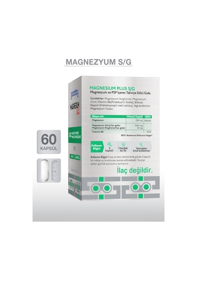 Goodday Magnesium Plus S/g 60 Kapsül