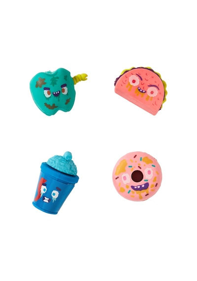 Smiggle - Snack Attackers 4lü Silgi Paketi