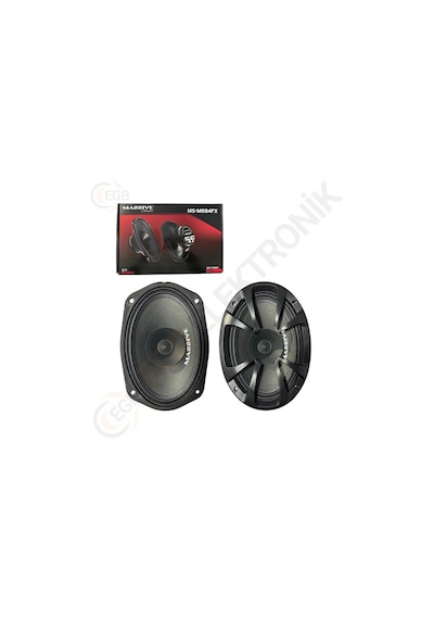 Massive Ms-m694fx 300w 6x9 Oval Midrange Hoparlör