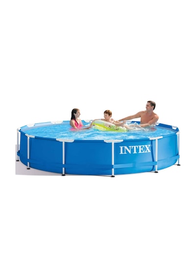 Intex Metal Frame Havuz 366x76cm Çok Renkli