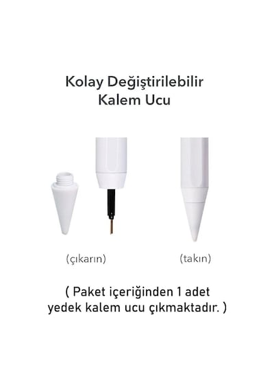 Apple Uyumlu iPad Mini 6 2021 Avuç Içi Reddetmeli Dokunmatik Kalem Active Stylus Özel Yazı Çizim Kalemi