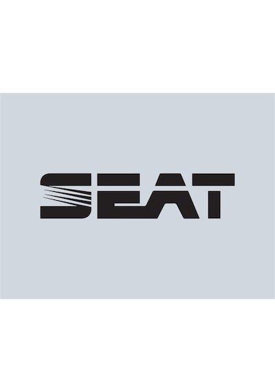Seat Yazılı Sticker Etiket Modeli