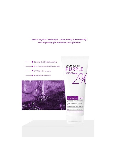 Procsin Boom Butter Purple&Violet Şampuan 250 ML