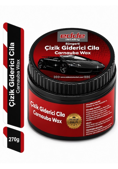Edde Araba Araç Oto Süngerli Çizik Giderici Cila Oto Detailing